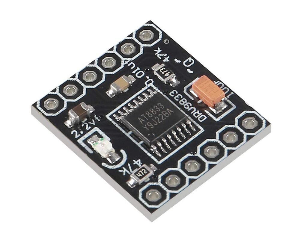 DRV8833 as the motor driver