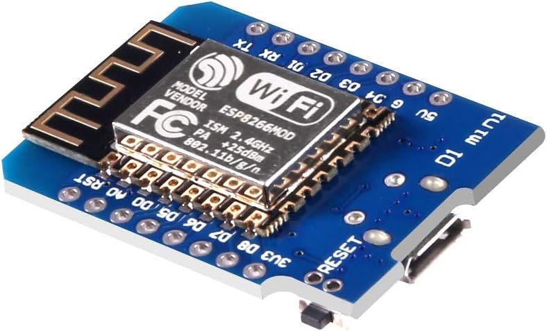 WeMos D1 Mini for 3D printed tracked robot