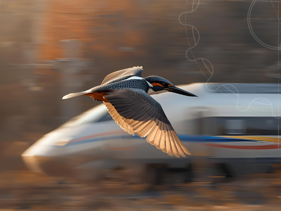 kingfisher dan bullet train