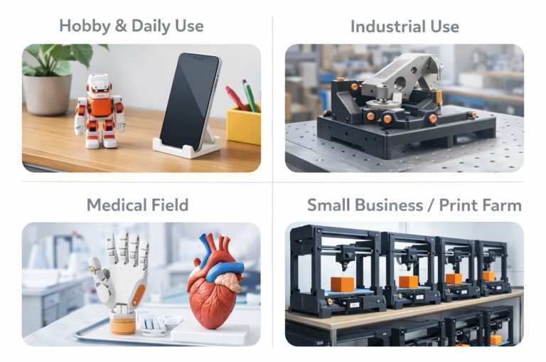 kegunaan 3D printer dalam dunia sebenar