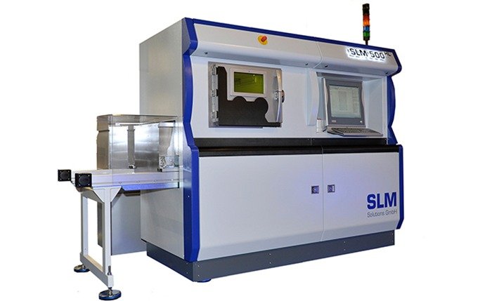 Contoh sebuah pencetak 3D logam industri