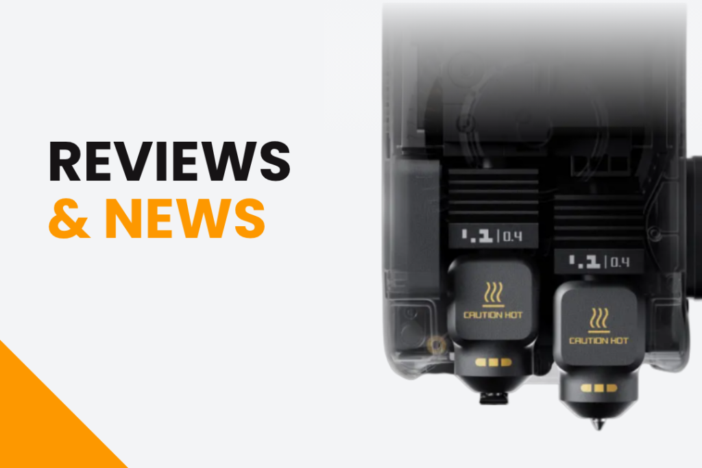 3D printer reviews and news