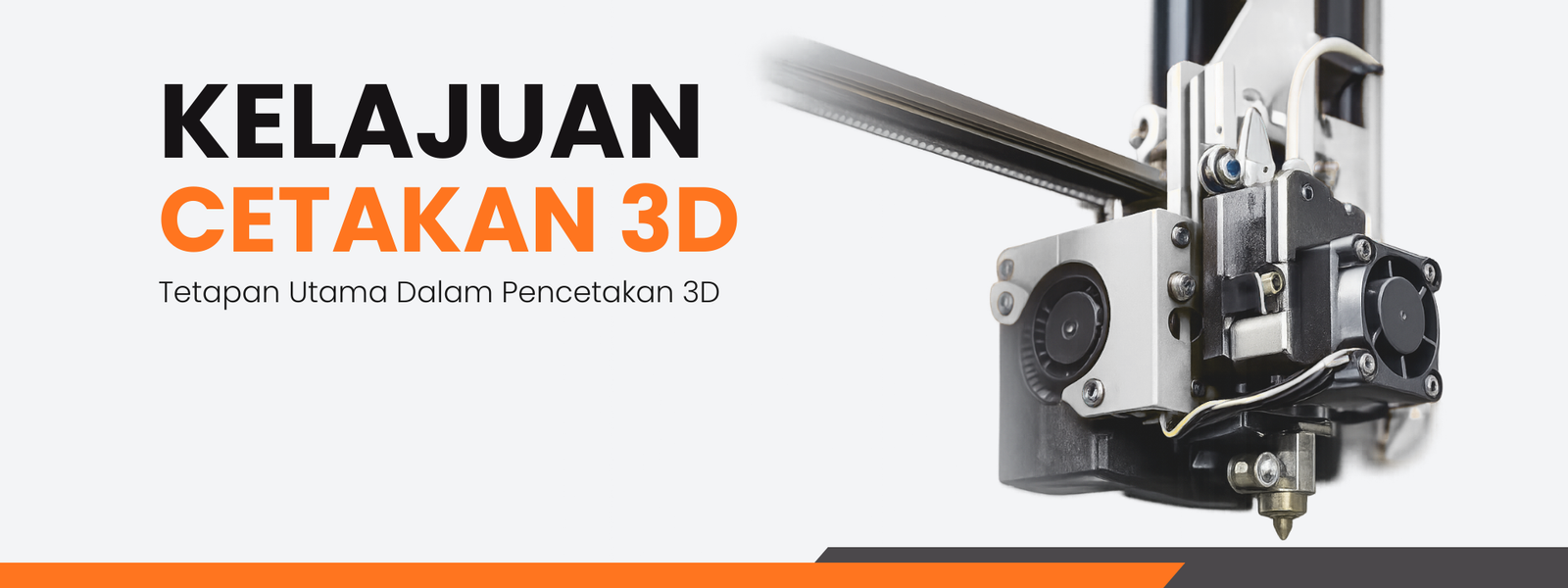banner kelajuan 3D print