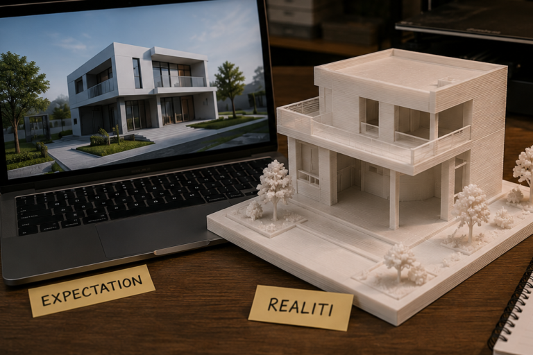 failed print for 3D print business