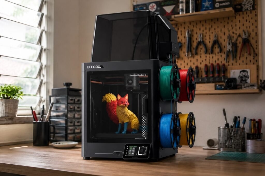 Elegoo Centauri Carbon 2 Combo dengan sistem Canvas
