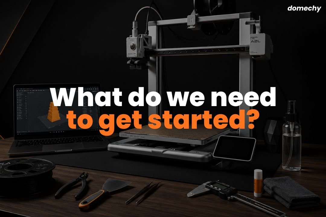 Apa yang Diperlukan untuk Mula 3D Printing? Checklist Lengkap untuk Beginner