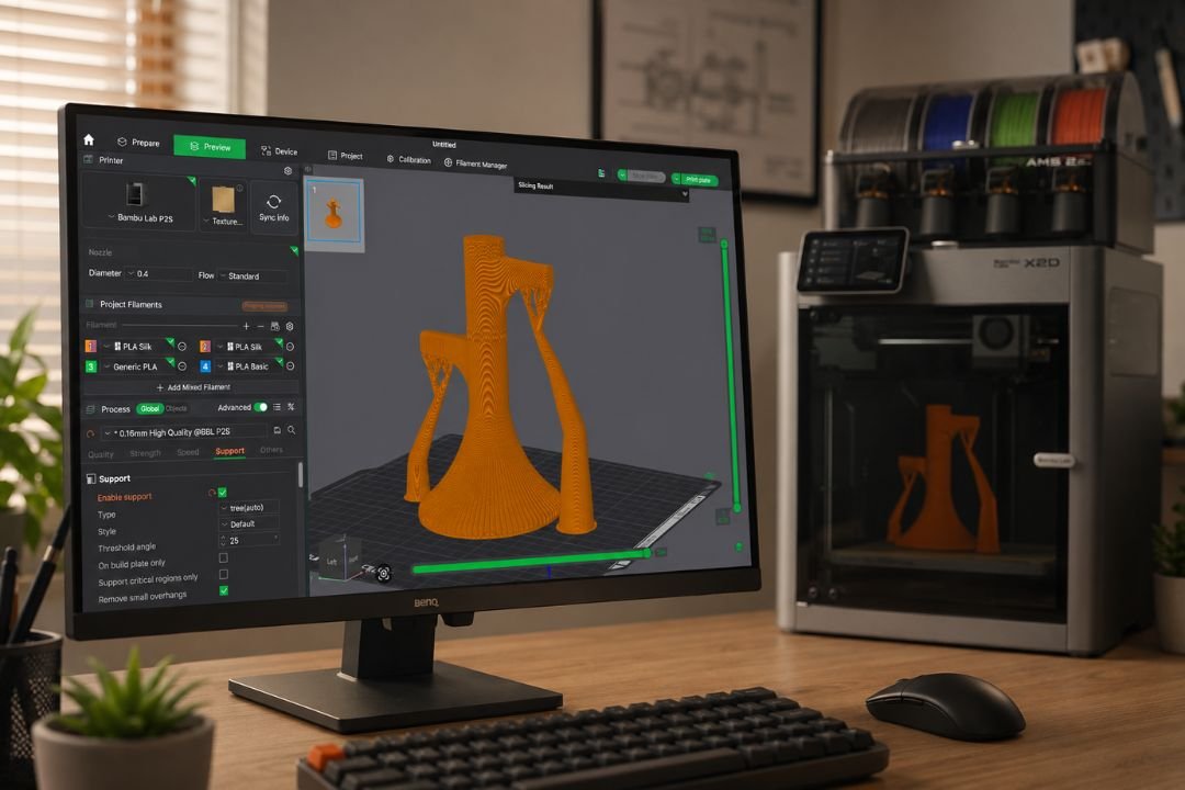 What Is a Slicer? A Beginner’s Guide to Bambu Studio & OrcaSlicer
