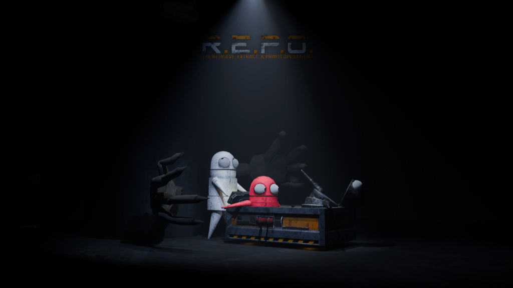 R.E.P.O. Fidget Clicker Keychain