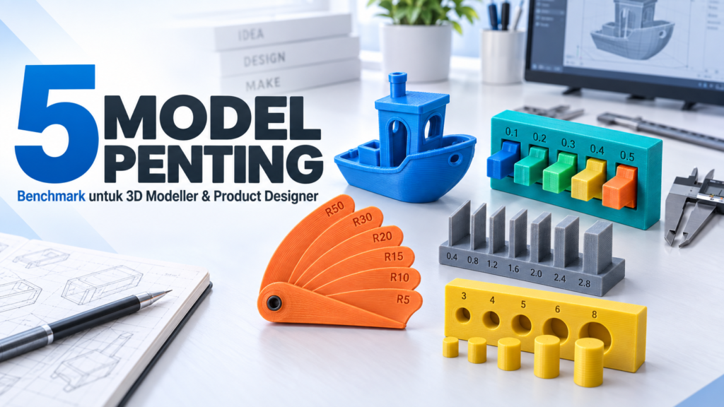 5 Model Penting sebagai Benchmark untuk 3D Modeller dan Product Designer