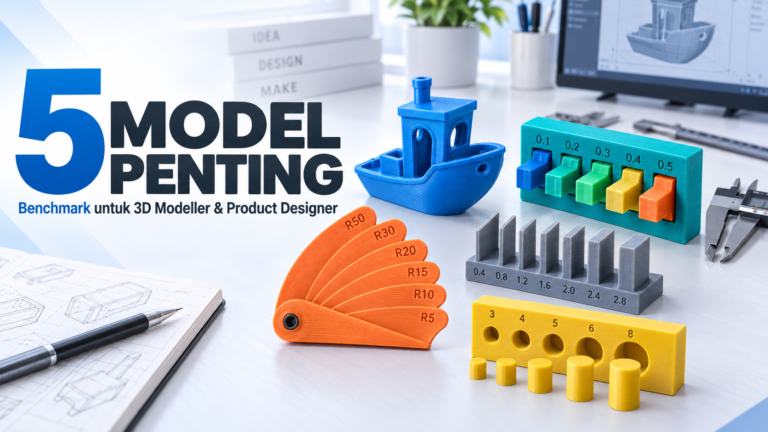 5 Model Penting sebagai Benchmark untuk 3D Modeller dan Product Designer