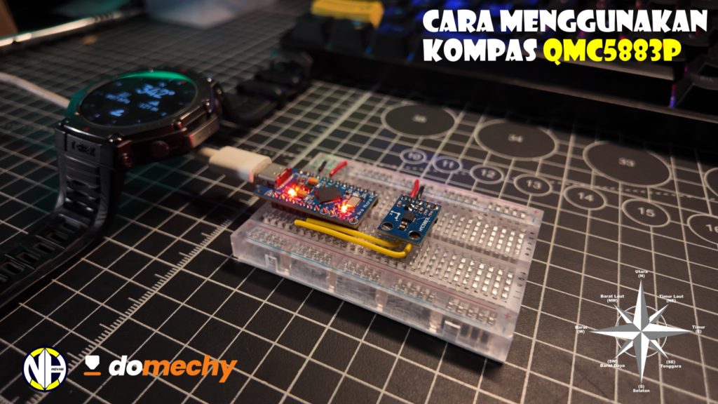 Cara Menggunakan Kompas QMC5883P