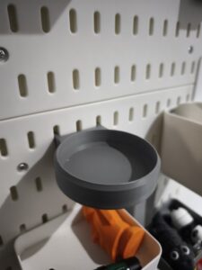 Glass Jar Pegboard Holder, image 4