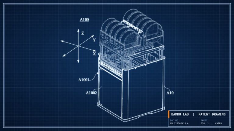 Bambu Lab H3C Dan P3C Bakal Tiba? Paten Tunjukkan Sistem Tukar Hotend 10 Nozzle