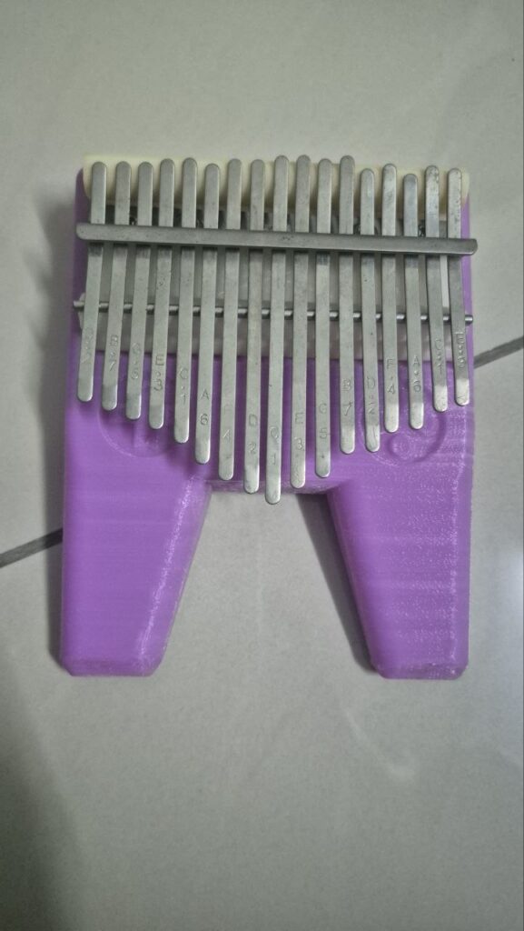 3D Printed Kalimba with Swappable Body