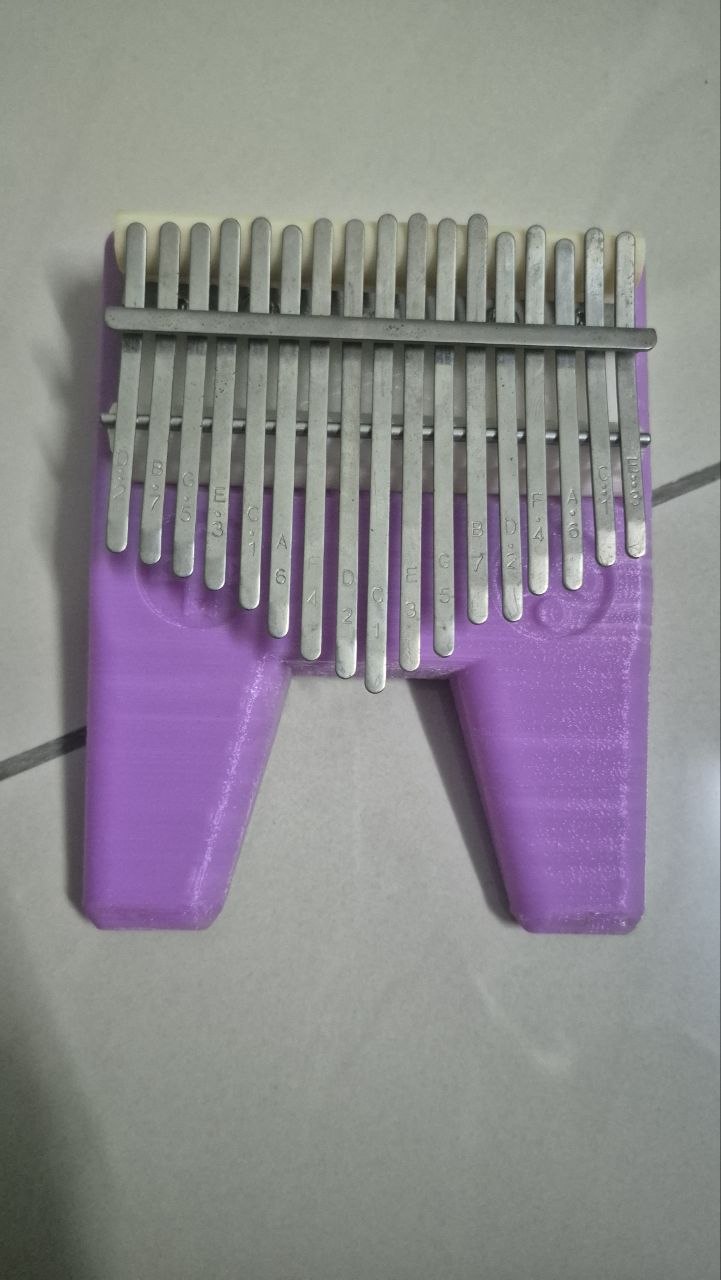 3D Printed Kalimba with Swappable Body